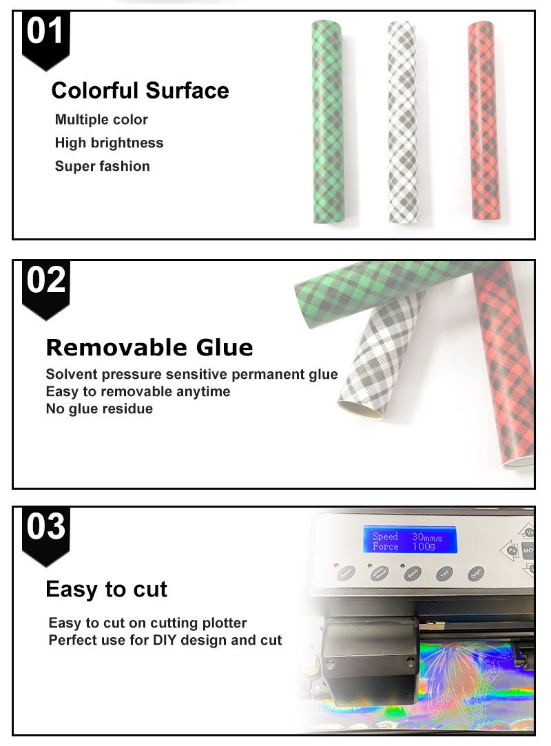 Christmas Festival Decoration Permanent Adhesive Vinyl