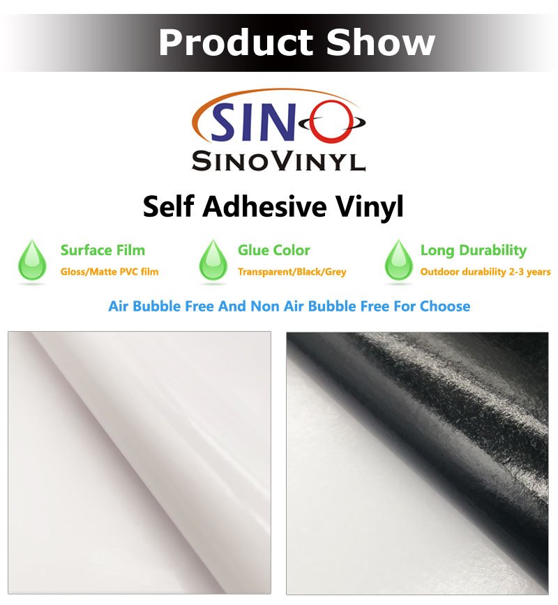 Wholesale Pigment Ink Inkjet Printable Self Adhesive Vinyl For Printing