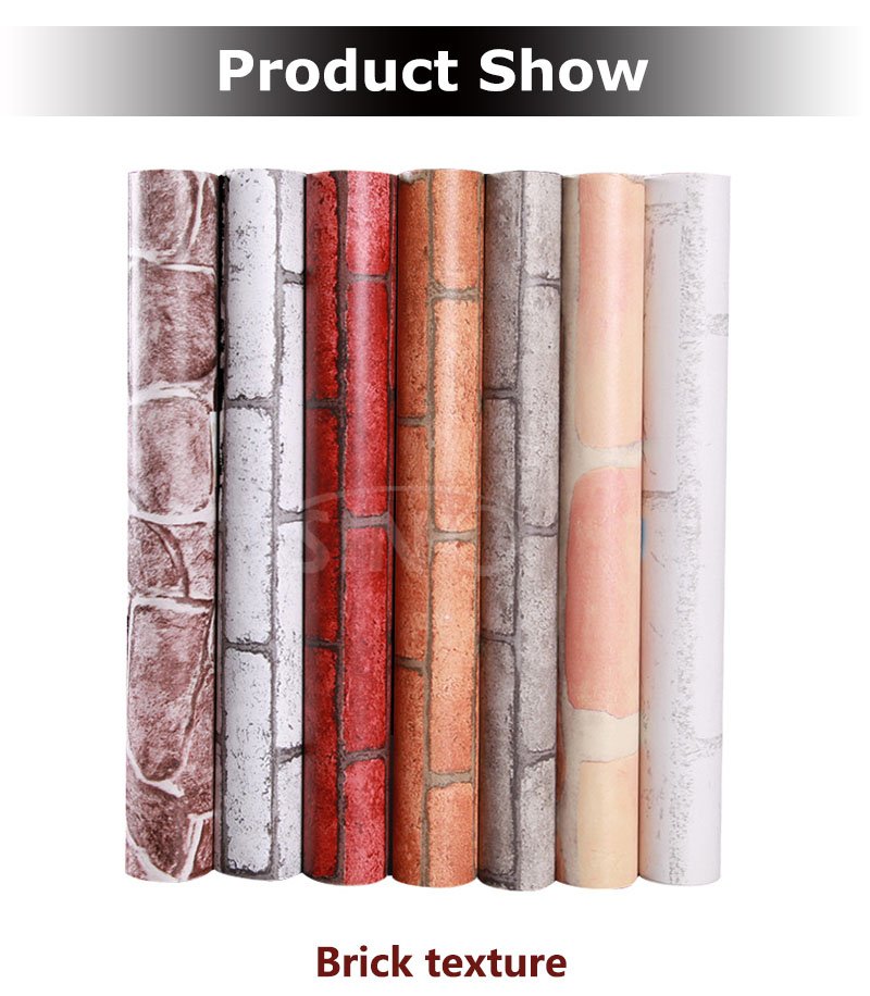 Marble Brick Texture Self-adhesive Wallpaper