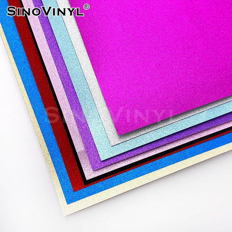 Hot Selling Manufacturer Silver Diamond Glitter Color Cutting Sticker Permanent Vinyl Roll
