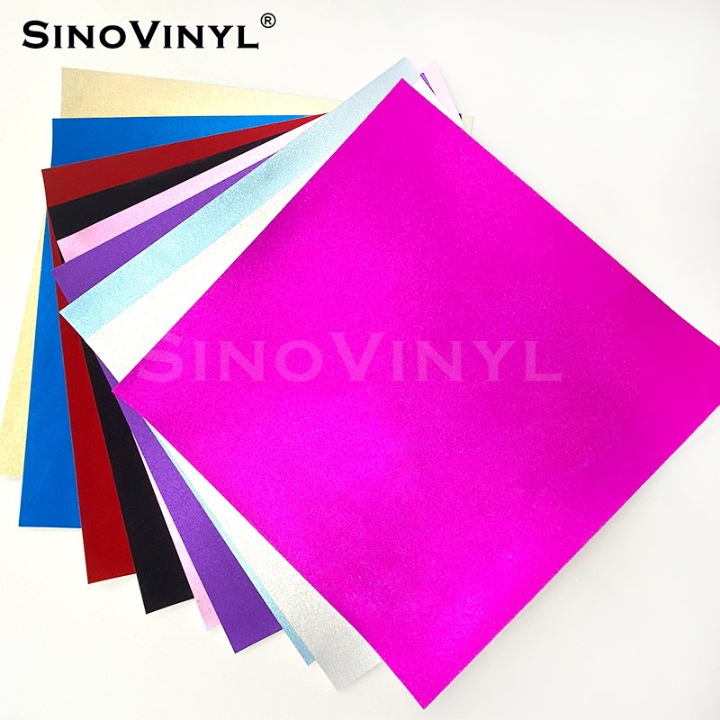 Hot Selling Manufacturer Silver Diamond Glitter Color Cutting Sticker Permanent Vinyl Roll
