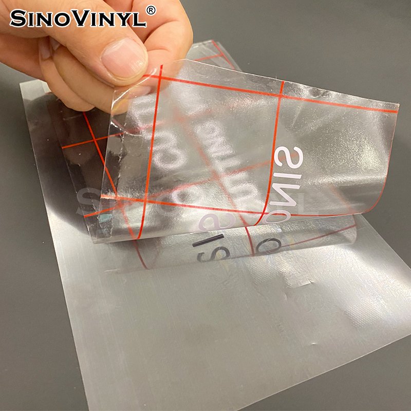 Poster Material Transparent DIY Craft Cricut Application Film Self Adhesive Transfer Tape Roll For Vinyl