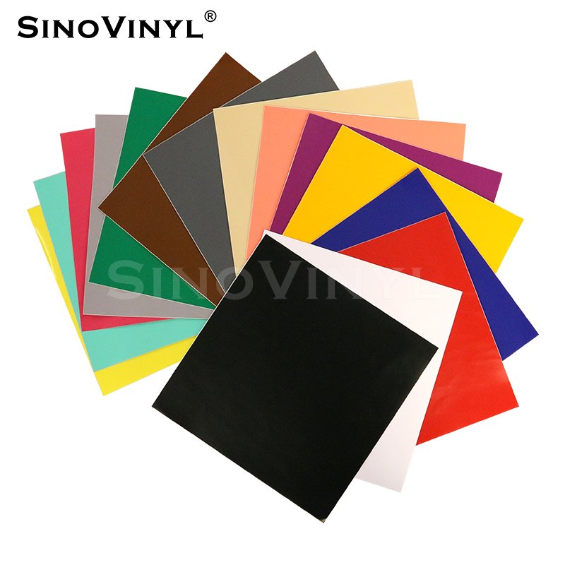 Customized Self Adhesive Vinyl PVC Decorative Films Color Cutting Vinyl
